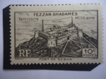 Stamps France -  Fort de Sebha-Territorio Militar de Fezán-Ghadames-Fuerte Sebha-Territorio Sur de la Colonia Italian