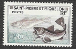 Stamps America - San Pierre & Miquelon -  351 - Bacalao