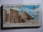 Stamps Egypt -  Pirámide Escalonada del faraón Zoser- Construida por Dyoser- Unesco
