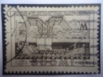 Stamps Finland -  El Kallevale - (País de los héroes) - Centenario de la Epopeya Nacional, 1835-1935 - Sampo laiva - (