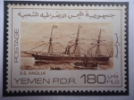 Sellos del Mundo : Asia : Yemen : Yemen P.D.R - (República Democrática popular) - S.S Anglia 