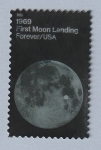Stamps America - United States -  50 Anivº de la llegada del hombre a la Luna