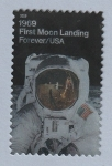 Sellos de America - Estados Unidos -  50 Anivº de la llegada del hombre a la Luna