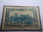 Stamps : Asia : Lebanon :  Ruinas de Baalbek