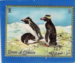 Stamps United Arab Emirates -  Pinguinos