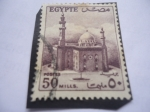 Stamps India -  Mezquita del Sultán Hussein Kamel (1853-1917)-El Cairo-Sultán de Egipto y de Sudán  