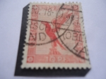 Stamps Germany -  Alemania, Reino - Águila en la Base- Animales Estilizados Serie:Aguilas.