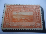 Stamps Costa Rica -  III Centenario de Ntra. Sra. de los Ángeles Patrona de Costa Rica. Vista de Cartago Sede del Santuar