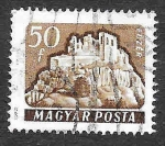 Stamps Hungary -  1359 - Castillo de Fuzer