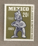 Sellos de America - M�xico -  XIX Juegos Olímpicos