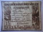 Sellos de Europa - Italia -  Proclamación de Garibaldi en Sicilia - Expedición de Garibaldi a Sicilia -  Giuseppe Garibaldi (1807