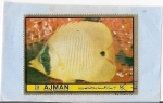 Stamps United Arab Emirates -  Peces