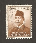 Stamps Indonesia -  INTERCAMBIO