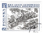Stamps Poland -  Ejercito polaco