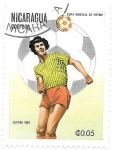 Stamps Nicaragua -  deportes