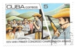 Stamps Cuba -  aniversarios