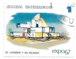 Sellos de America - Cuba -  expo'67