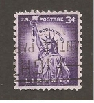 Stamps United States -  INTERCAMBIO