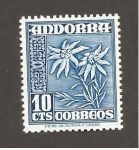 Stamps : Europe : Andorra :  FLORA