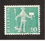 Stamps Switzerland -  INTERCAMBIO
