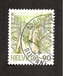 Stamps Switzerland -  INTERCAMBIO