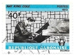 Stamps Gabon -  Personaje
