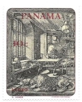 Stamps : America : Panama :  grabado