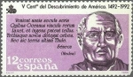 Stamps Spain -  2851 - V Centenario del descubrimiento de América - Sémeca (4 a.C. - 65)