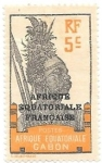 Stamps Africa - Gabon -   nativo