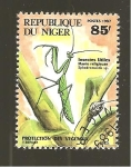 Stamps : Africa : Niger :  FAUNA
