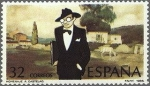 Stamps : Europe : Spain :  2873 - Centenario del nacimiento de Alfonso Rodrígues Castelao