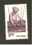 Sellos de Asia - India -  INTERCAMBIO
