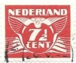 Stamps : Europe : Netherlands :  aves