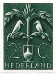 Stamps Netherlands -  aves