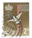 Stamps : Europe : Malta :  aves