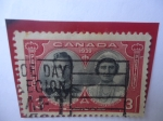 Stamps Canada -  George VI y Elizabeth I - Serie: Visita Real 1939