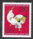 Stamps Germany -  899 - XVIII JJOO de Tokyo