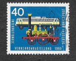 Stamps Germany -  923 - Exhibición Internacional de Transportes y Comunicaciones