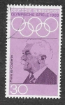 Stamps Germany -  986 - XIX JJOO de Mexico