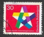 Stamps Germany -  995 - L Aniversario de la ILO