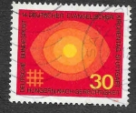 Stamps Germany -  1004 - XIV Encuentro de Protestantes Alemanes