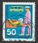 Stamps Germany -  1026 - Conductor de Ambulancias