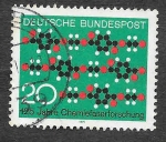 Sellos de Europa - Alemania -  1054 - 125 Aniversario de la Investigación de Fibras Textiles Sintéticas