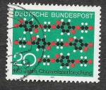 Stamps Germany -  1054 - 125 Aniversario de la Investigación de Fibras Textiles Sintéticas