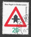 Sellos de Europa - Alemania -  1056 - Nuevas Reglas de Tráfico