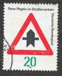 Stamps Germany -  1056 - Nuevas Reglas de Tráfico