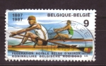 Stamps : Europe : Belgium :  F.R.B. d´Aviron