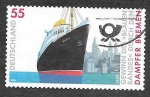 Stamps Germany -  2288 - LXXV Aniversario de Velocidad Transatlántica