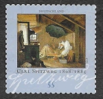 Stamps Germany -  2473 - Carl Spitzweg