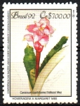 Stamps : America : Brazil :  CANISTRUM  CYATHIFORME.  PINTURA  DE  MARGARET  MEE.  Scott 2376.